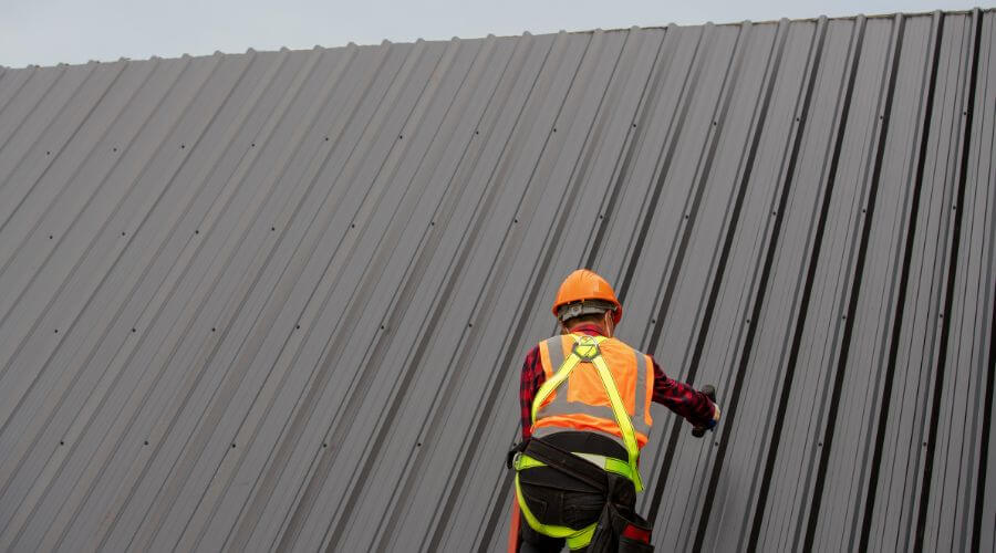 Professional metal roof installation services in Danville, KY